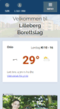 Mobile Screenshot of lillebergbrl.no